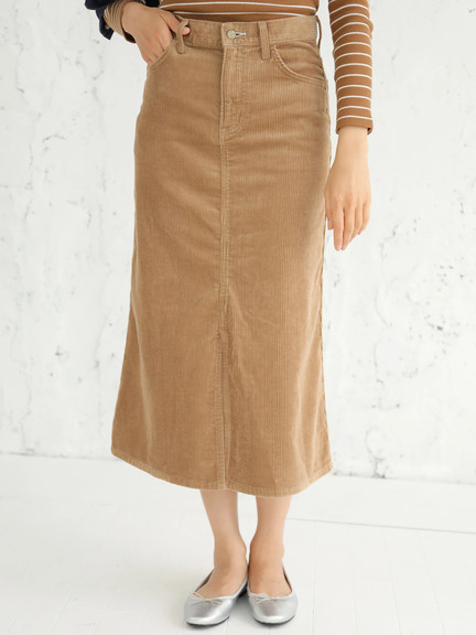 Lee Earth Music Ecology コラボ ややタイト コーデュロイ スカート Sサイズ ベージュ ミモレ ロング レディース 小さいサイズ Earth その他 売買されたオークション情報 Yahooの商品情報をアーカイブ公開 オークファン Aucfan Com