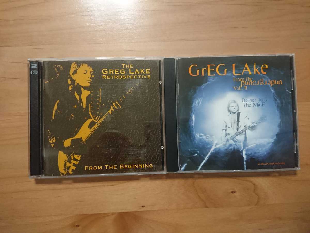  グレッグ レイク The Greg Lake From The Beginning From The Underground Vol.2 -Deeper Into The Mine等 3CD 品(Emerson， Lake & Palmer)｜売買されたオークション情報、yahooの商品情報をアーカイブ公開 - オークファン  Lake u0026 Palmer