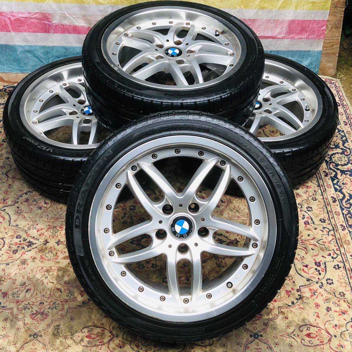 BMW 18インチ× BMW 18インチ× 8J/9J 5H 120+20 PIRELLI/HANKOOK