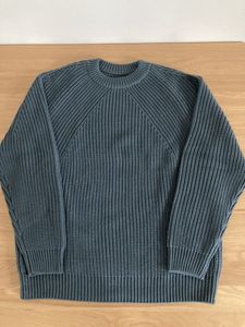 BATONER バトナー フェードカラーアイコンクルーネック ニット S