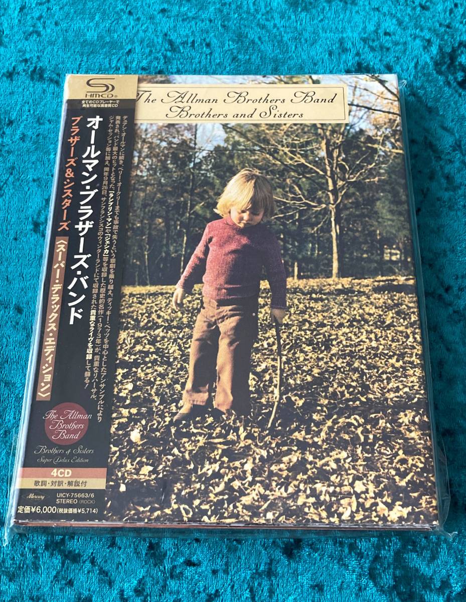 ☆オールマン・ブラザーズ・バンド☆4SHM-CD☆BROTHERS AND SISTERS
