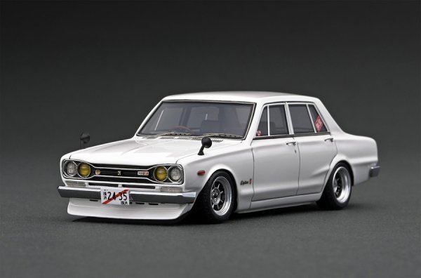 ★☆イグニッションモデル IG2435 1/43 Nissan Skyline 2000 GT-R (PGC10) White With Engine☆★