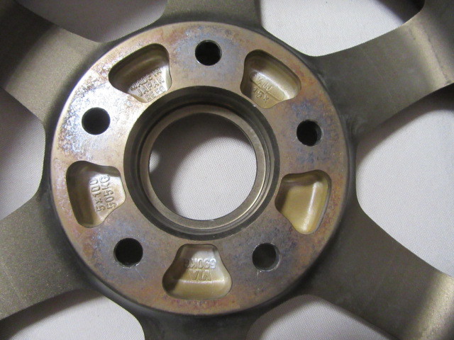 RAYS VOLK RACING TE37 ブロンズ 15インチ 4H PCD114.3 7J-15+43 6.5J