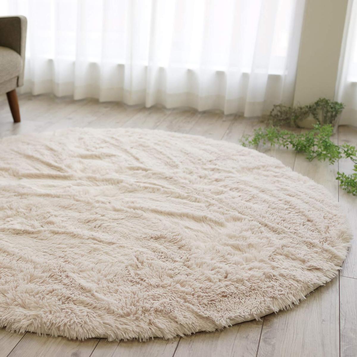 ペルシャ絨毯 147×102cm ナイン産 ウール ⁄ シルク メダリオン