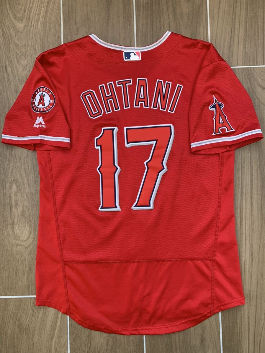 正規品 Majestic 大谷翔平 オーセンティックユニフォーム 40サイズ