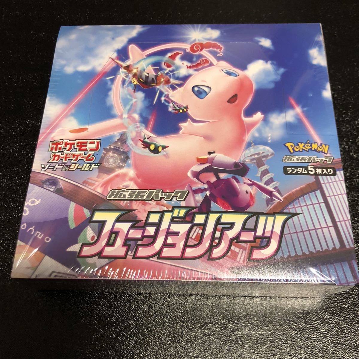 ポケモンカード フュージョンアーツ 未開封 シュリンク有り 1BOX 30