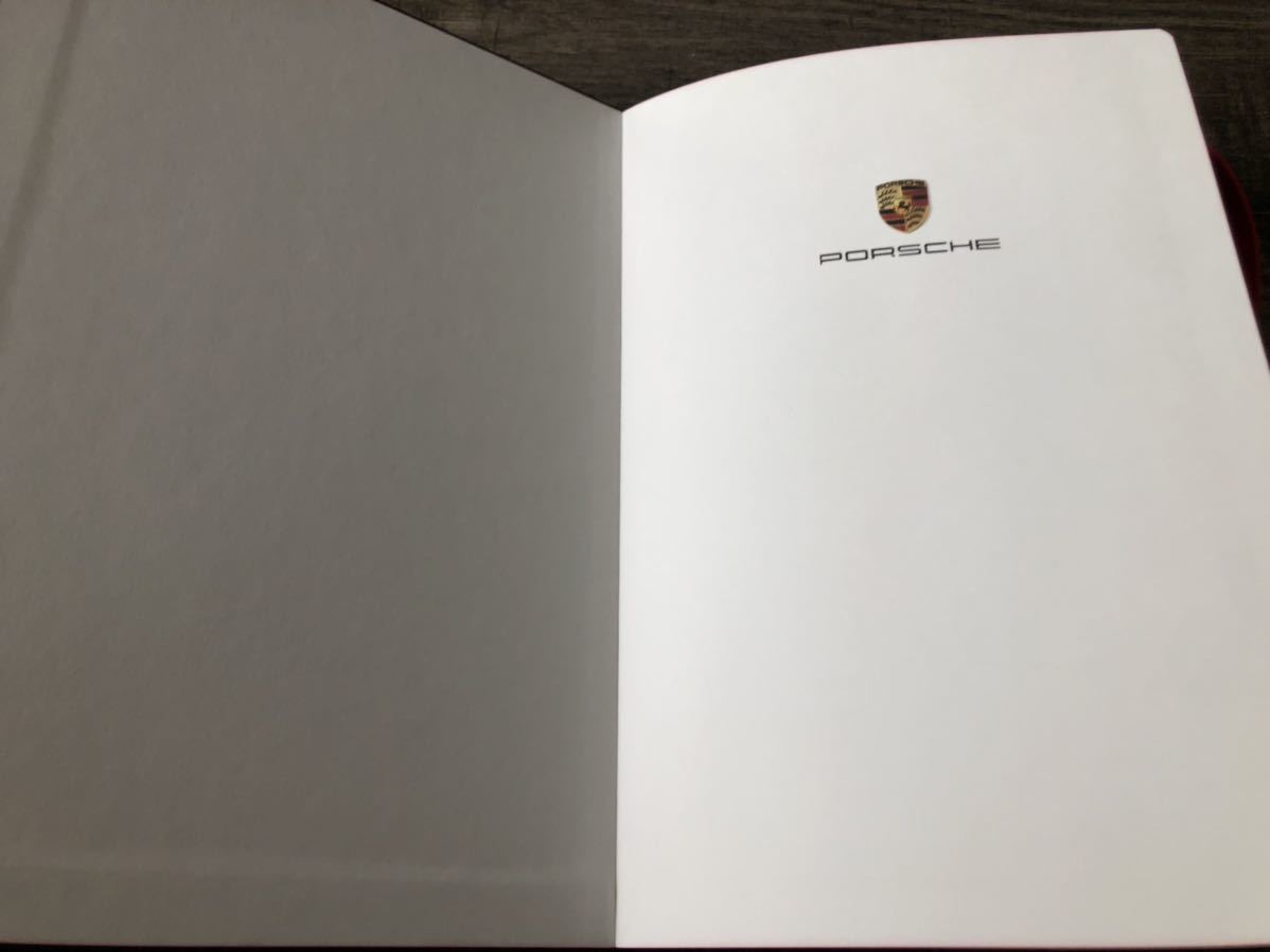 ☆Porsche ポルシェ オリジナル ビジネスノート メモ帳 新品未使用