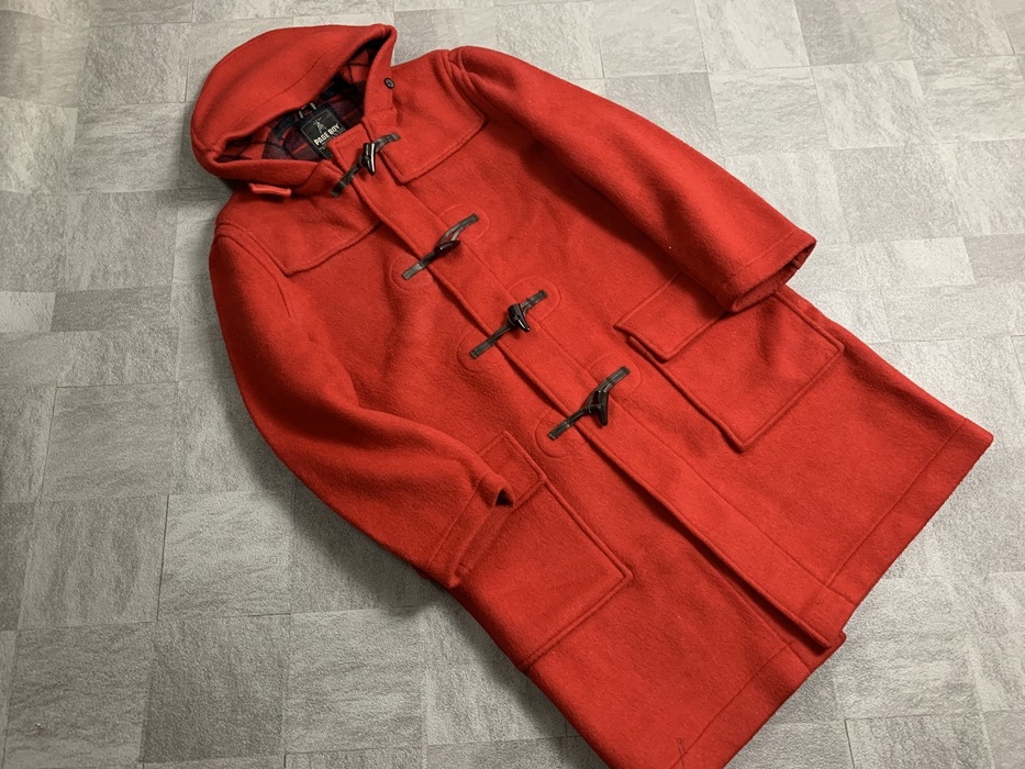 Dn22 英国製 イギリス製 オールド ページボーイ Pageboy メルトンウール ダッフルコート レッド M ビッグシルエット Mサイズ 売買されたオークション情報 Yahooの商品情報をアーカイブ公開 オークファン Aucfan Com