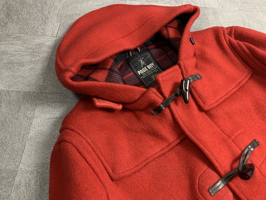 Dn22 英国製 イギリス製 オールド ページボーイ Pageboy メルトンウール ダッフルコート レッド M ビッグシルエット Mサイズ 売買されたオークション情報 Yahooの商品情報をアーカイブ公開 オークファン Aucfan Com