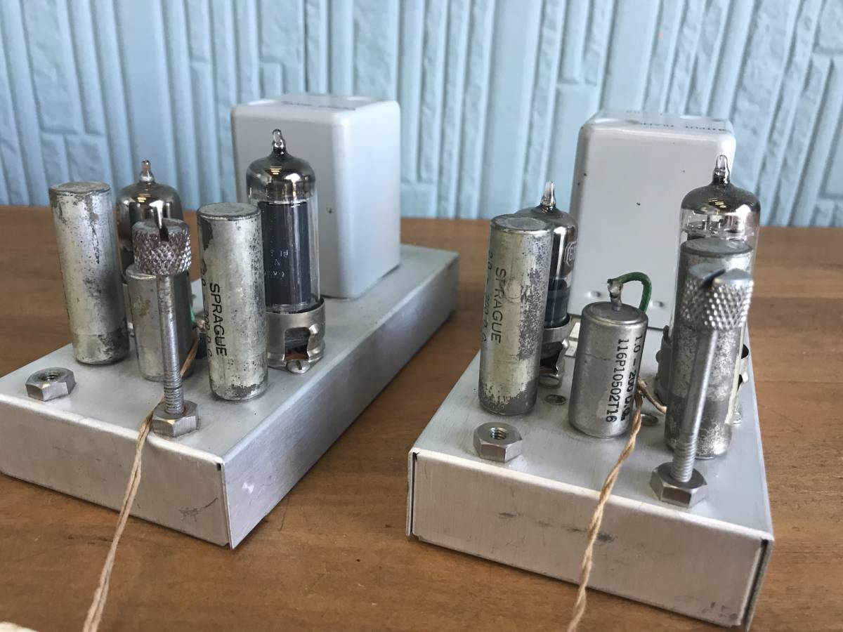Western Electric 真空管フォノイコライザーアンプ Westrex 525A 2台