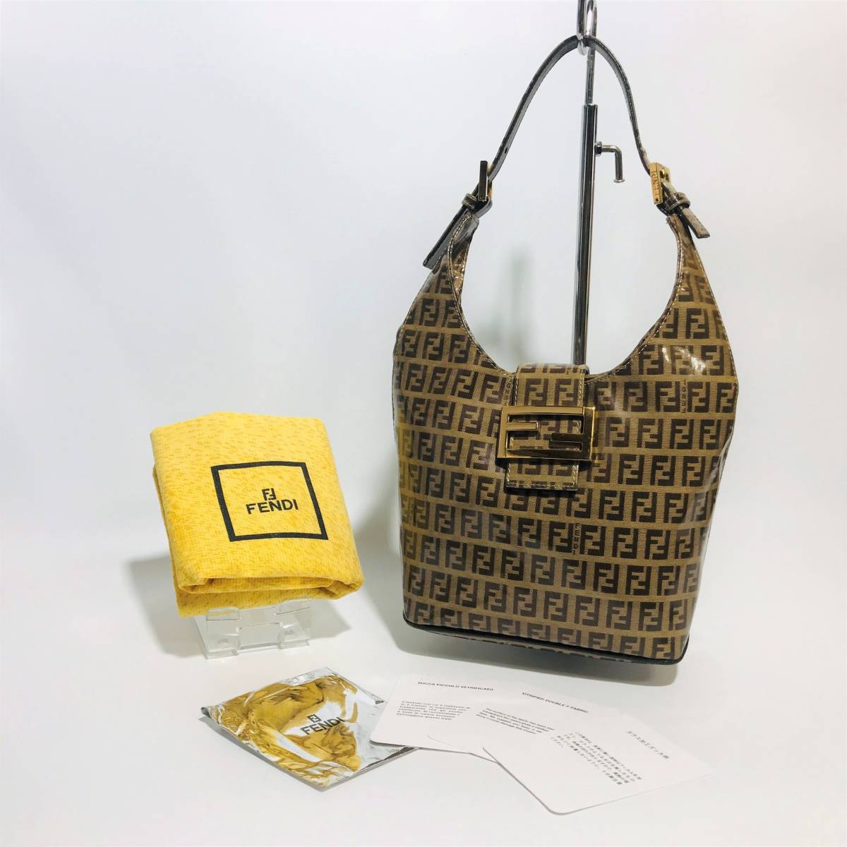 FENDI フェンディ ズッキーノ ズッカ柄 ズッカ ハンドバッグ