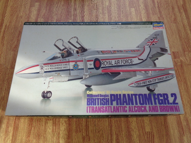ハセガワ1/48 ブリティシュファントムFGR.2 コレクターズハイグレードシリーズ