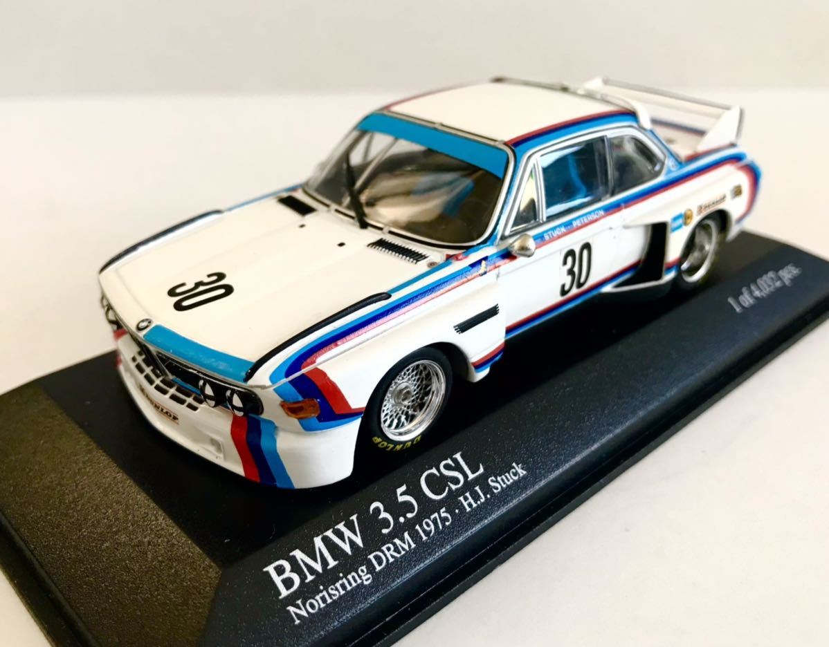  1/43 ミニチャンプス BMW 3.5CSL DRM #30(レーシングカー)｜売買されたオークション情報、yahooの商品情報をアーカイブ公開 - オークファン レーシングカー