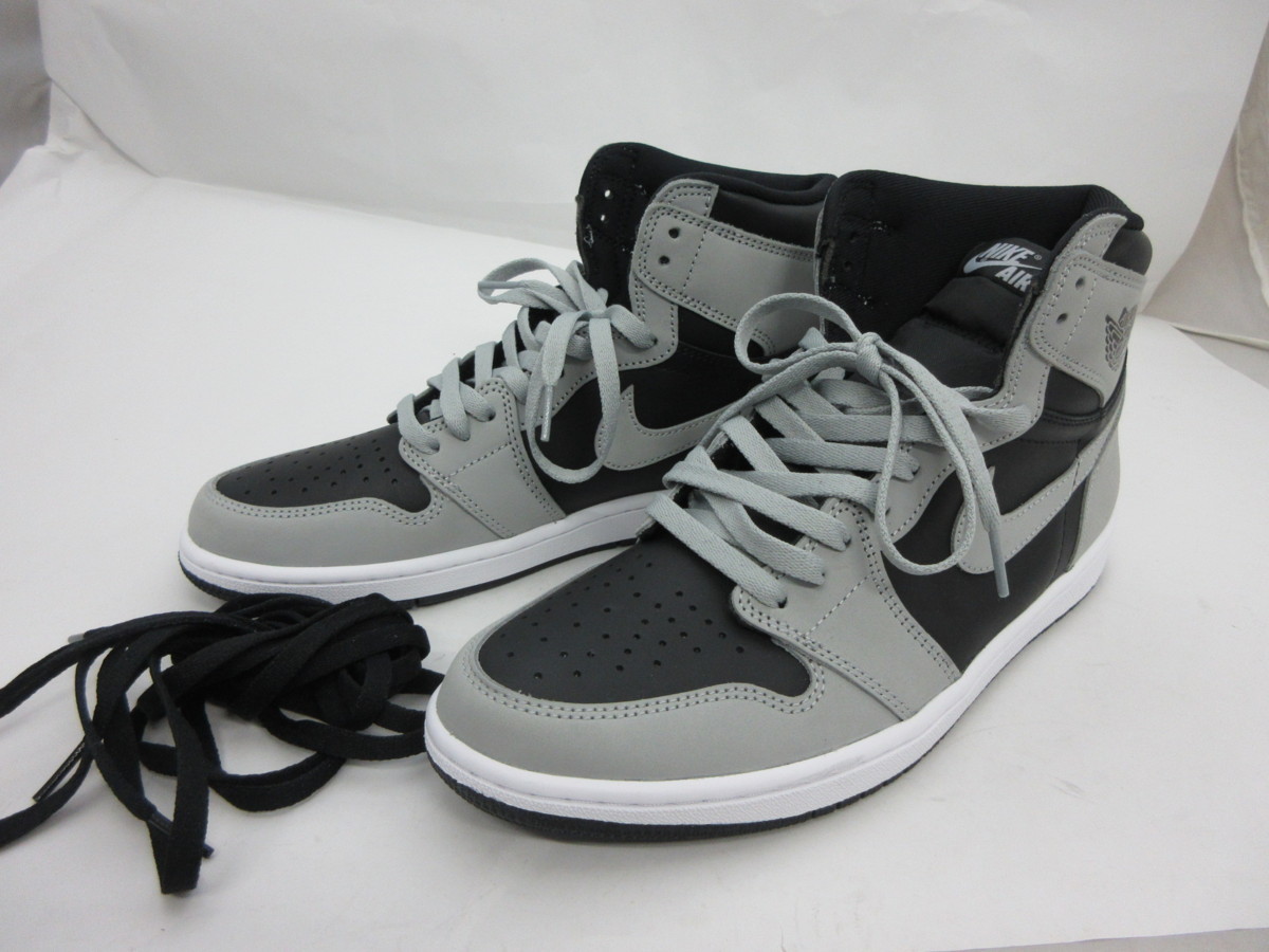 1000円～未使用　ナイキ　NIKE　AIR JORDAN 1 RETRO HIGH OG SHADOW 2.0 555088-035 サイズ29cm箱無し