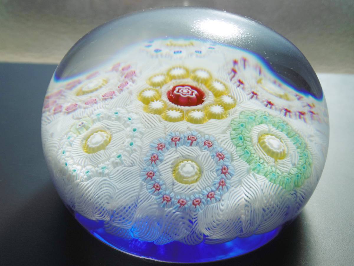 美しい花！45個限定品】BACCARAT バカラ ペーパーウェイト 置物 