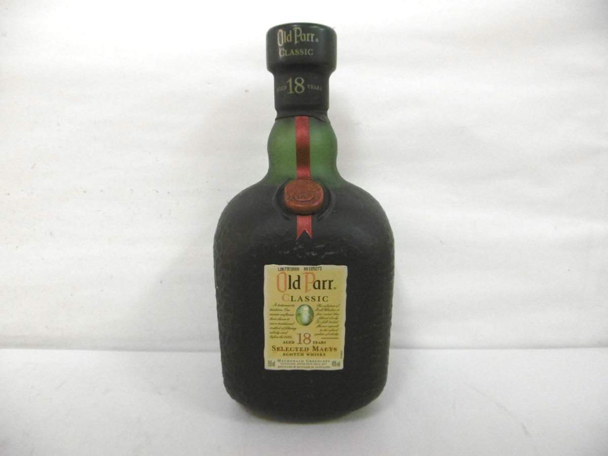 古酒 未開栓 Old Parr CLASSIC オールドパー クラシック 18年 SCOTCH