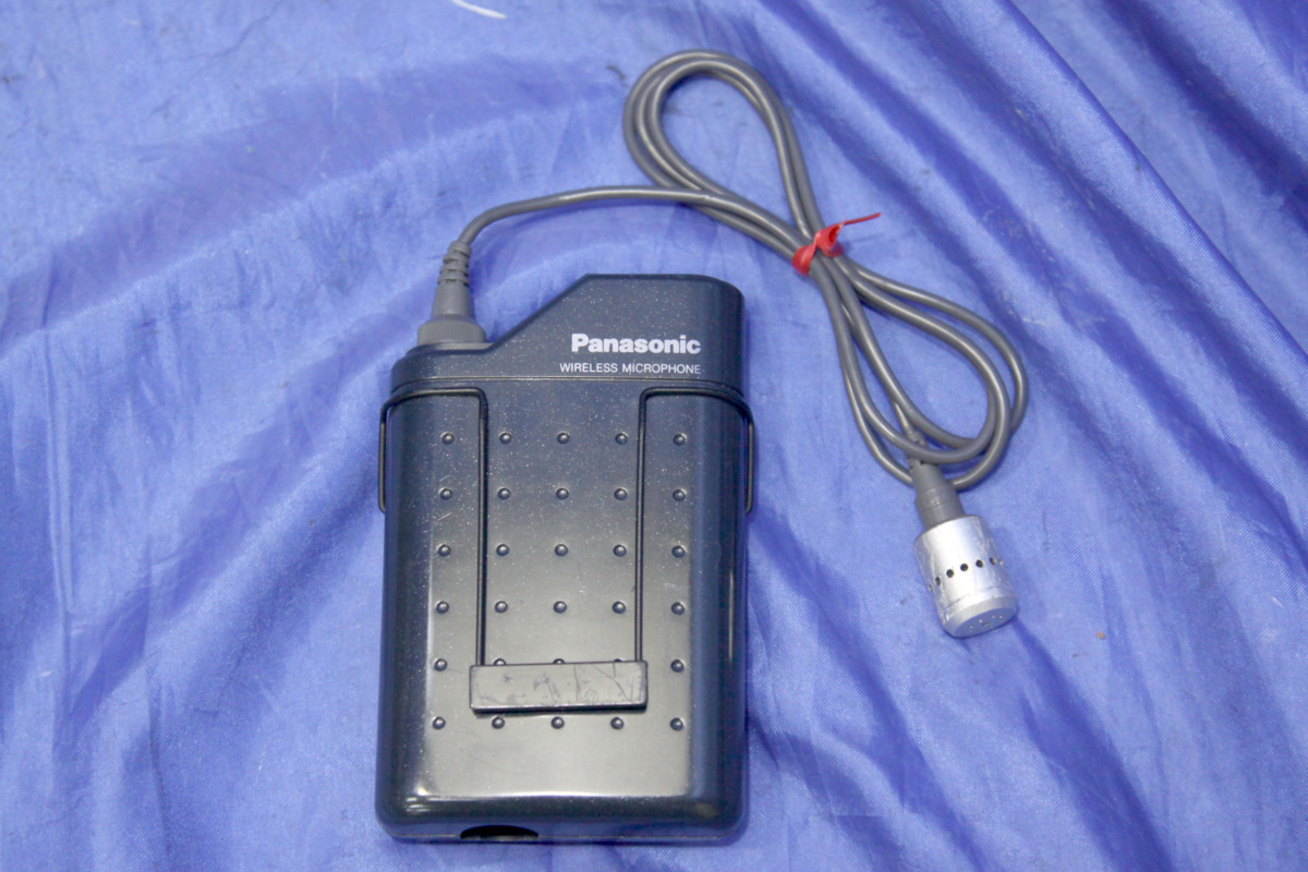 爆買い 2台入荷 Panasonic/パナソニック 800MHz帯タイピン形ワイヤレスマイクロホン WX-4300B 54803S(ダイナミック型)｜売買されたオークション情報、yahooの商品情報をアーカイブ公開 - オークファン ダイナミック型