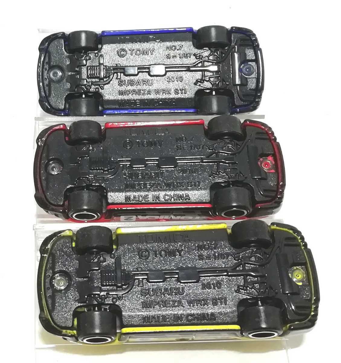 トミカ 組み立て工場 第弾 スバル インプレッサ Wrx Sti 4door 赤色シート 3台セット トミカ博限定 乗用車 売買されたオークション情報 Yahooの商品情報をアーカイブ公開 オークファン Aucfan Com