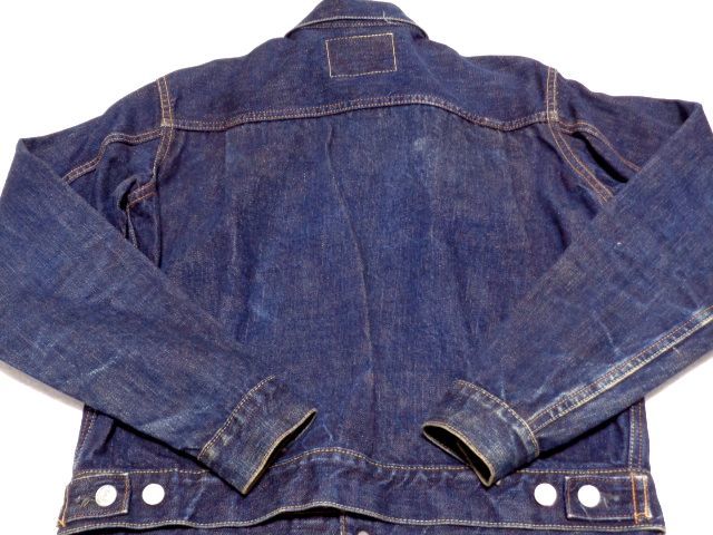 DENIME 90s vintage original Lot 507 1950s 2nd MODEL DENIM JACKET M