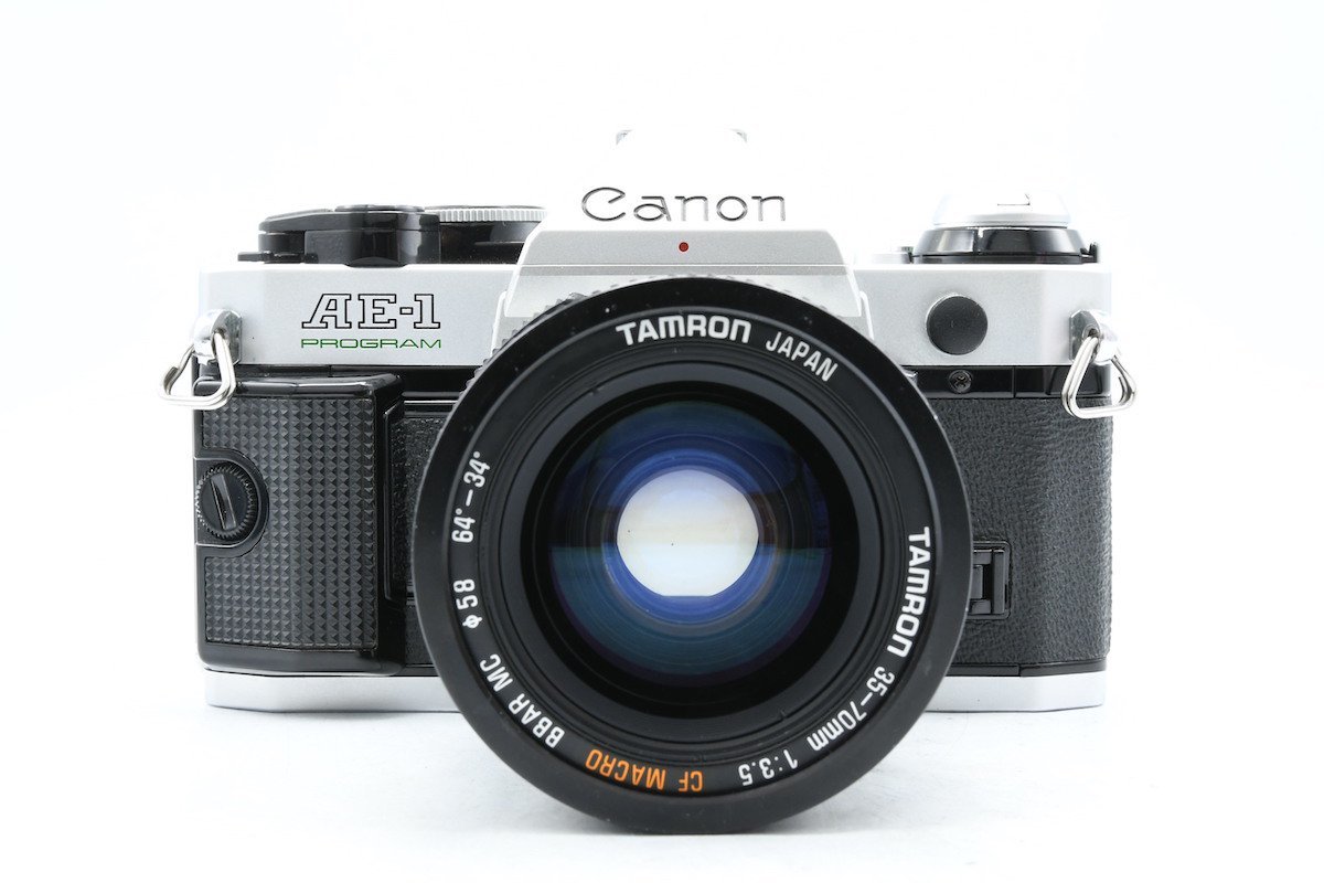 美品キヤノン AE-1 TAMRON付 #2913762 美品キヤノン AE-1 TAMRON付