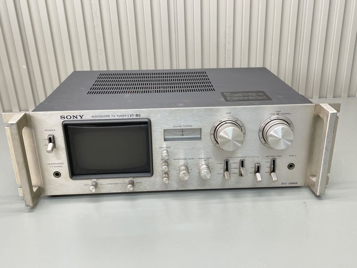 SONY VT-M5 オーディオスコープ TVチューナー ジャンク SONY VT-M5