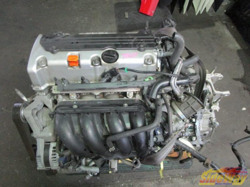 P_オデッセイ(RB3)K24A 銀 エンジン+AT+CPU assy【A07H】 P_オデッセイ(RB3)K24A assyT60H エンジン+CVT+CPU エンジン コンピューター 燃調サブコン+延長ハーネスセット