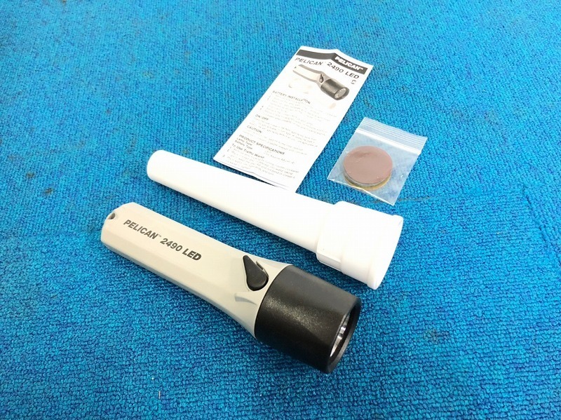 米軍放出品】未使用品 PELICAN/ペリカン 2490 フラッシュライト LED