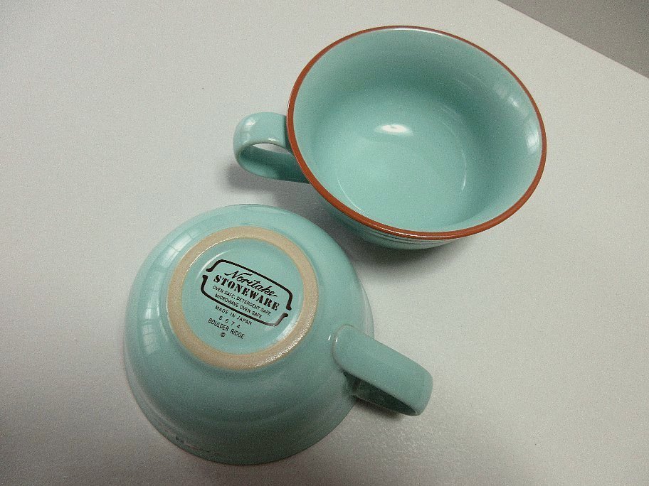 ノリタケ ボルダーリッジ スープカップ2客 廃盤～ ノリタケ ブランド別