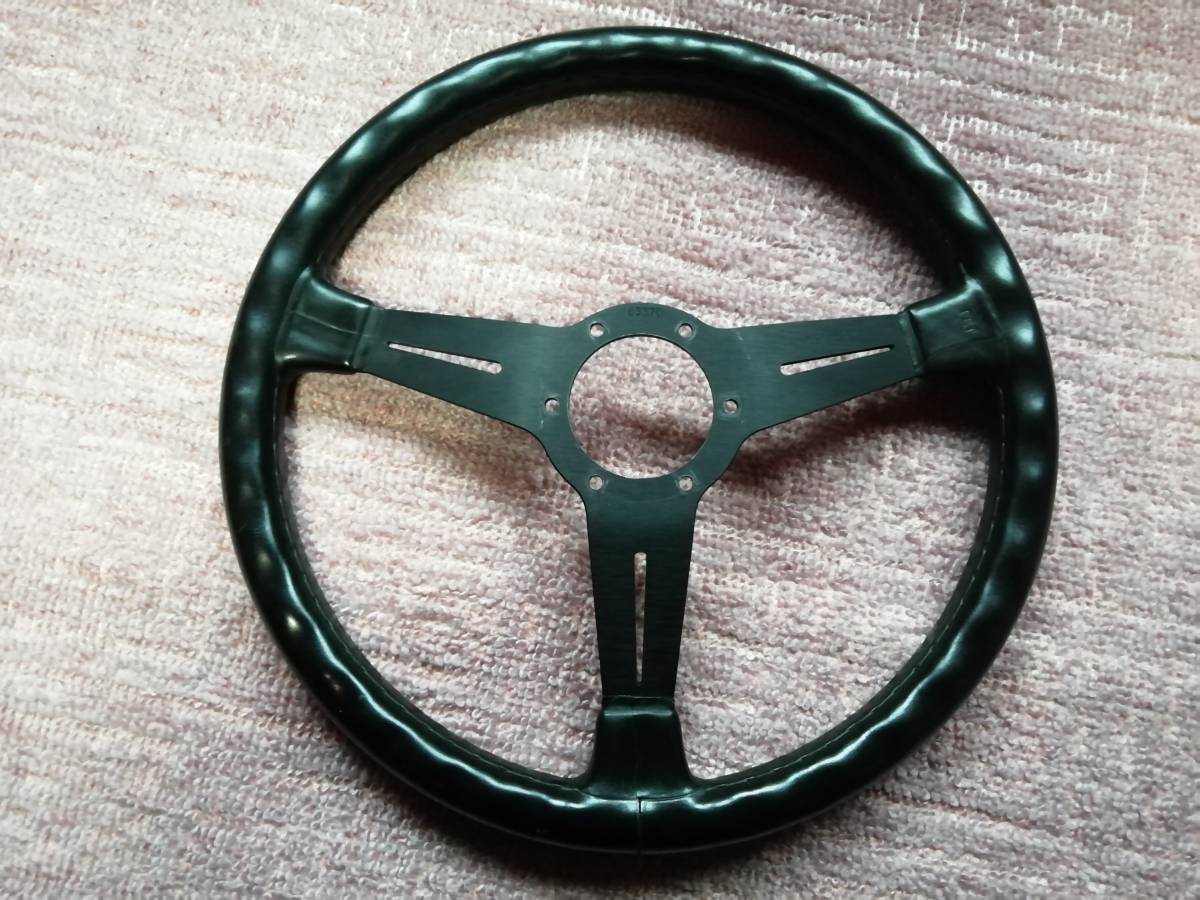 NARDI ナルディ クラシック ブラックレザー 36パイ ステアリング 当時