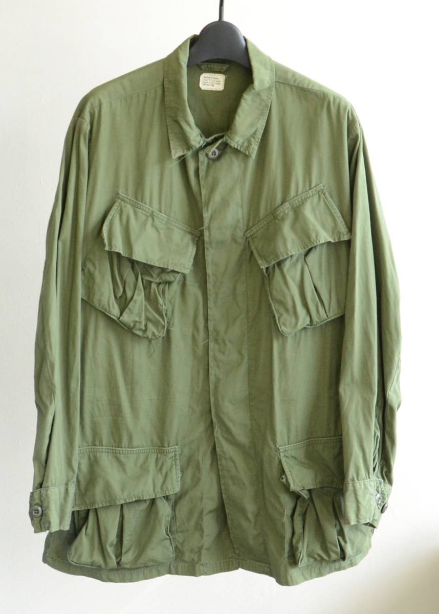 60'sビンテージ 67's U.S.ARMY ジャングルファティーグジャケット 3rd