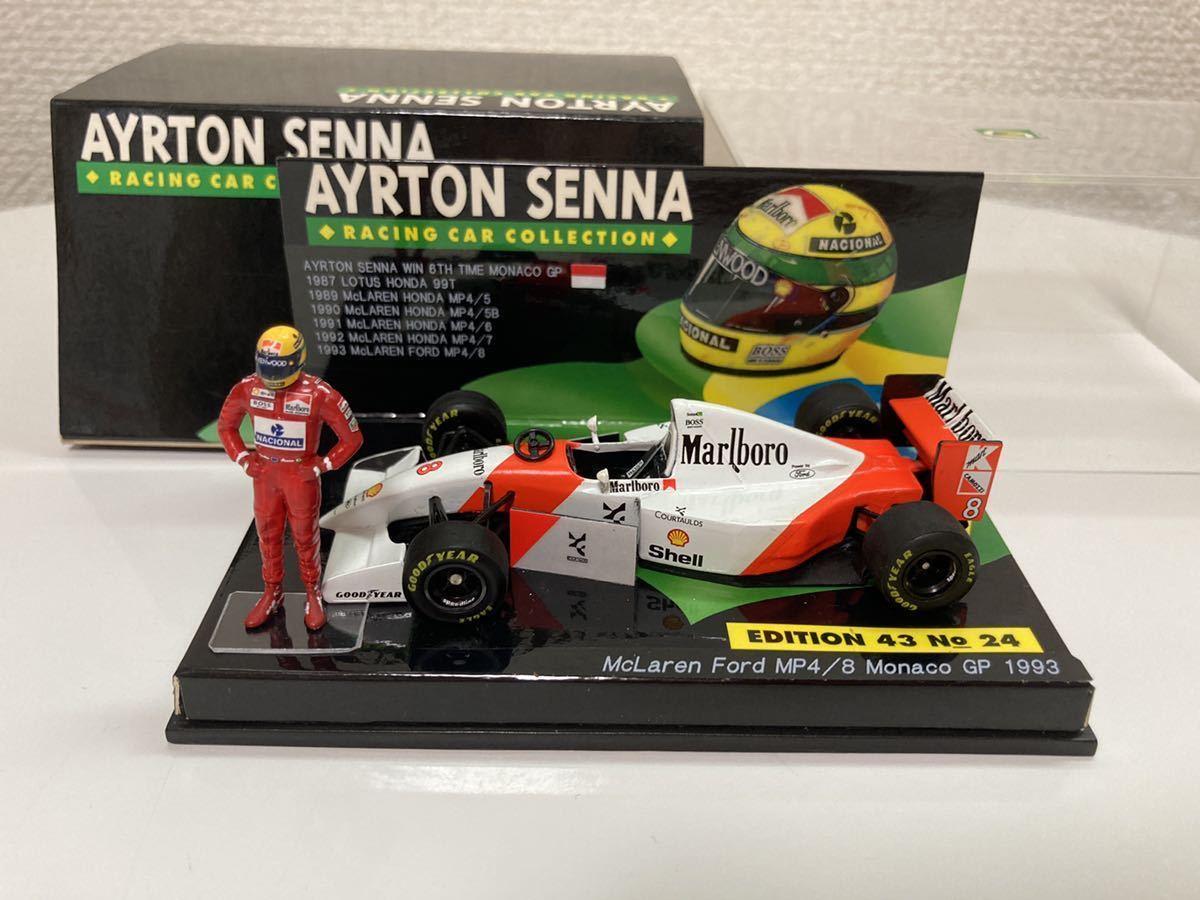 MP4⁄8 マクラーレン・フォード 1⁄43 アイルトン・セナ - マクラーレン