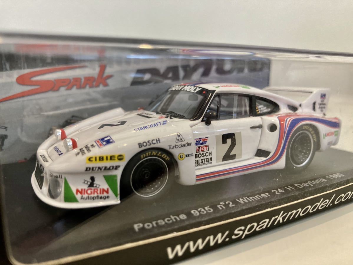 1/43 Spark ポルシェ 935 #2 Winner 24H Daytona 1980 R.Joest/R