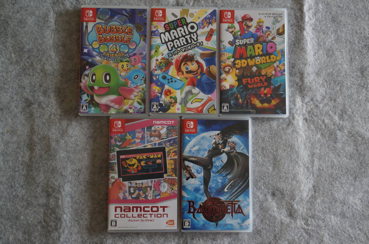 ☆【美品】SWITCH ソフト 5本セット ニンテンドースイッチソフト