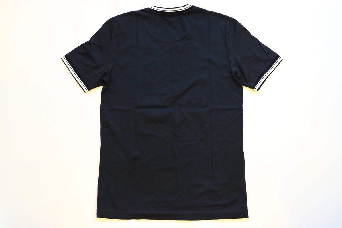 DOLCE&GABBANA MILANO Tシャツ ネイビー 46 ◇ ミラノ ロゴ 王冠 
