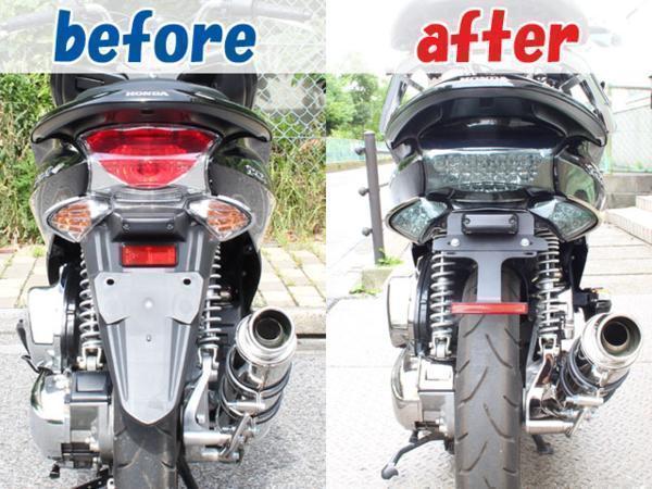 Pcx フェンダーレスキット ホンダ PCX JK05 フェンダーレスキット