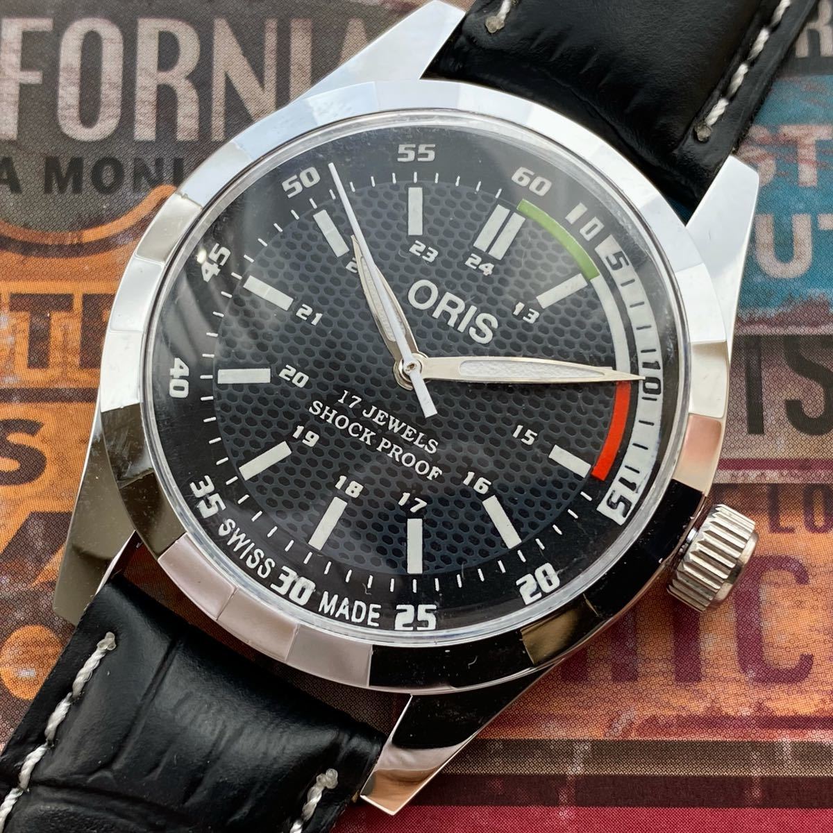 激レア】美品 オリス ORIS メンズ 機械式 腕時計 手巻き ビンテージ 