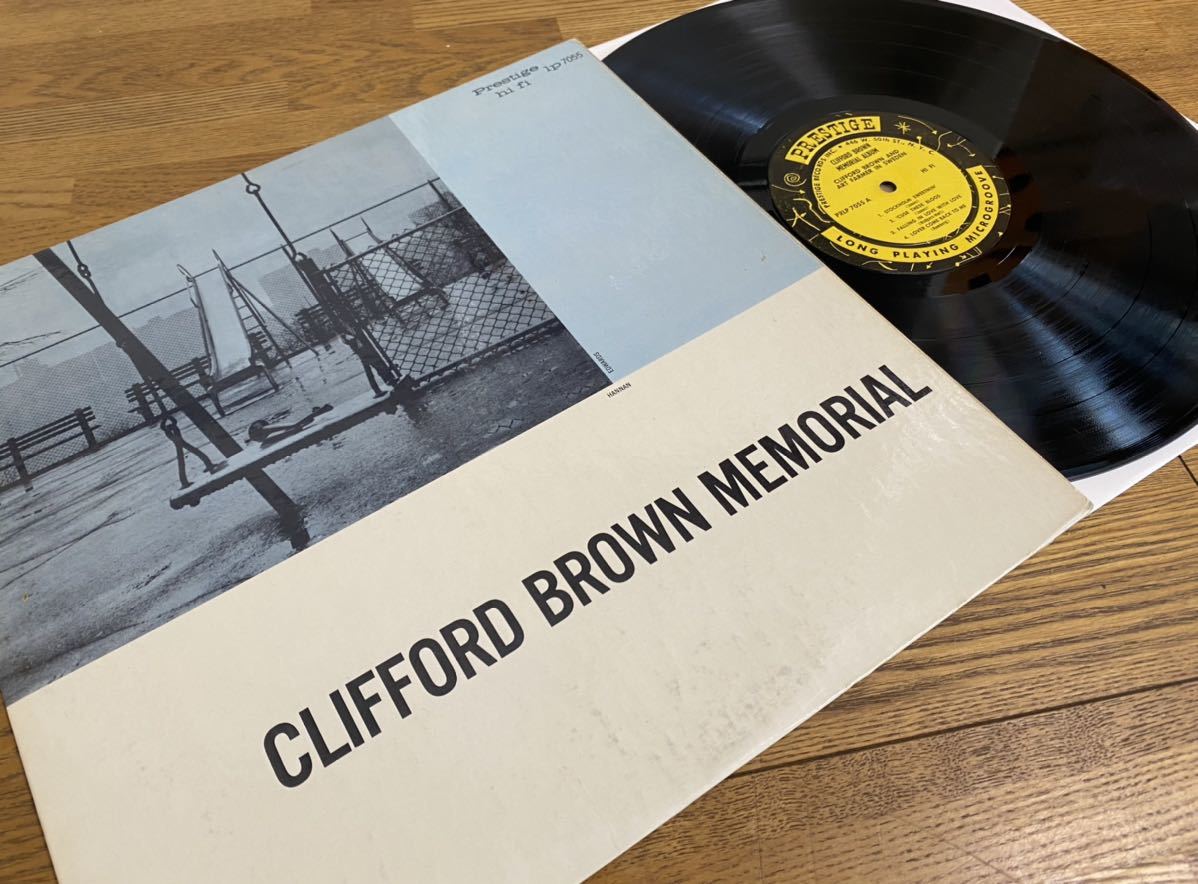 品質保証，安い 夭逝の天才トランペット奏者 オリジナル盤/ &lsquo;56 US Prestige PRLP 7055/ Clifford Brown Memorial /Bop/黄黒花火/RVG手彫刻印/深溝(ジャズ一般)｜売買されたオークション情報、yahooの商品情報をアーカイ ジャズ一般