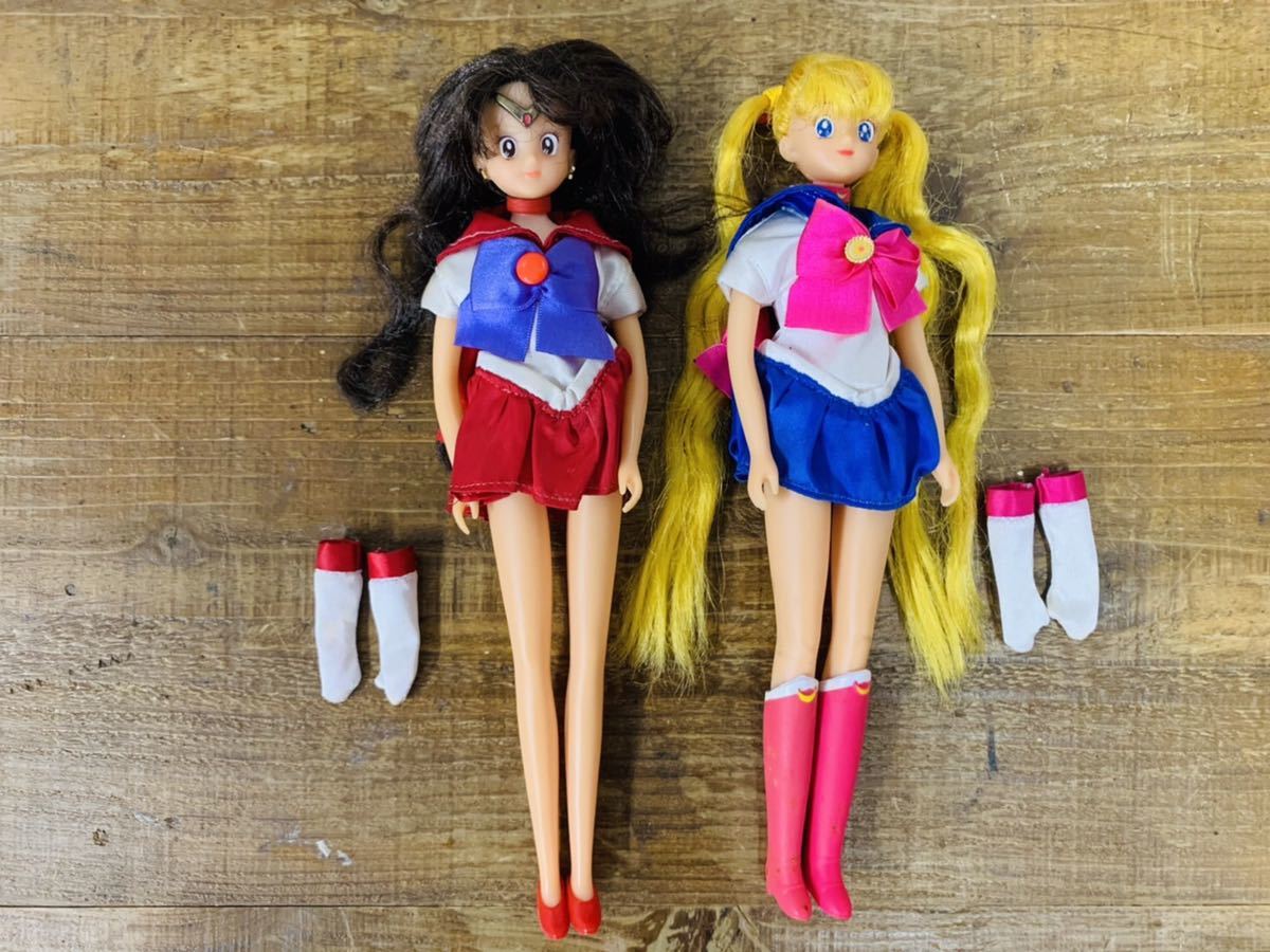 ☆当時物☆セーラームーン 着せ替え人形5体/30cm☆人形/バンダイ