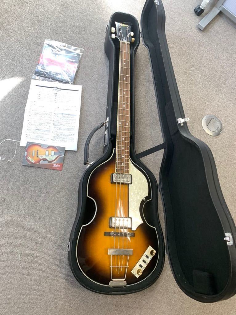 HCT 500/1 バイオリンベース Beatles ビートルズ ヘフナー 美品 HCT 500/1 バイオリンベース Beatles ビートルズ ヘフナー 美品