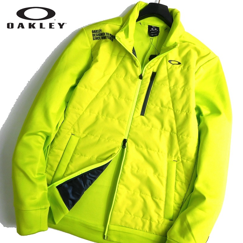 □OAKLEY オークリー スカル 新品 定1.5万 保温 吸汗速乾 中綿