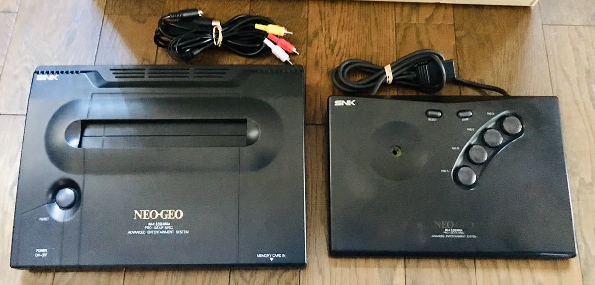 SNK NEO-GEO ネオジオ NEO-0 本体 コントローラー MAX330MEGA テレビ