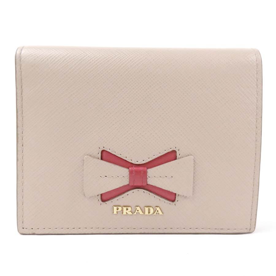 プラダ PRADA 二つ折り財布 2C14 1ML050 ナイロン PRADA プラダ 二