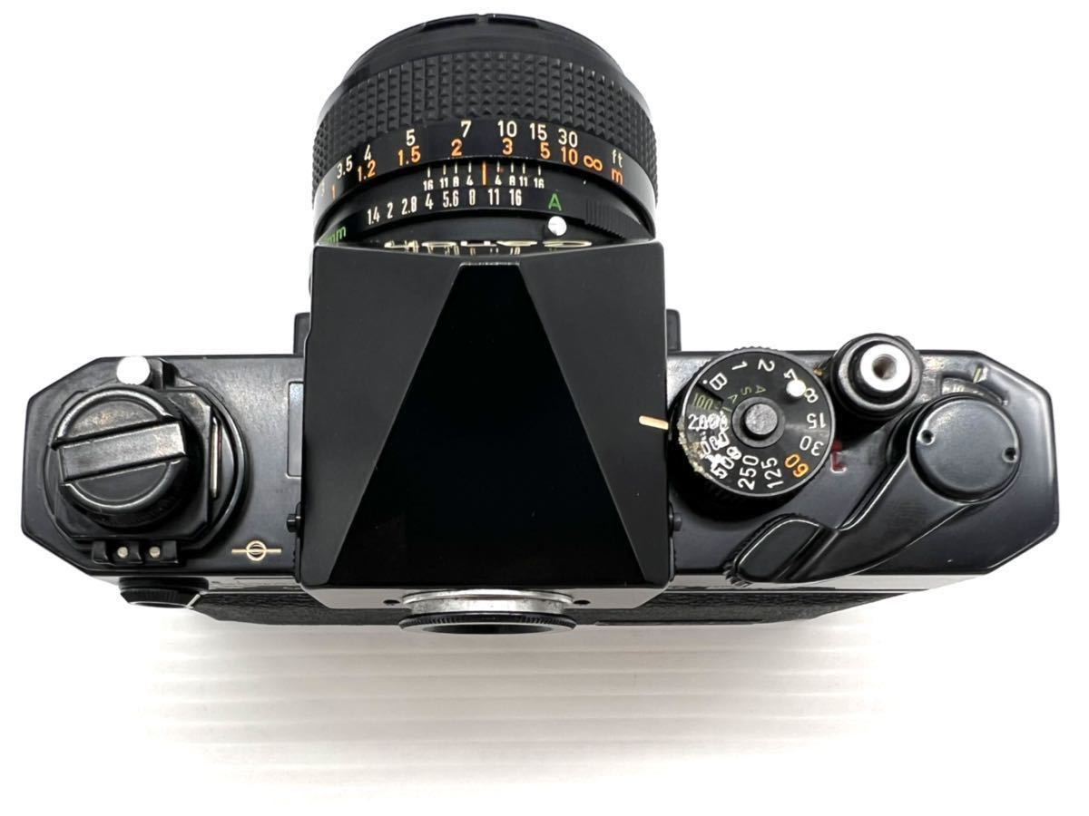 十129] Canon/キャノン/F-1/FD/50mm/1:1.4/S.S.C./ブラックボディ/一眼