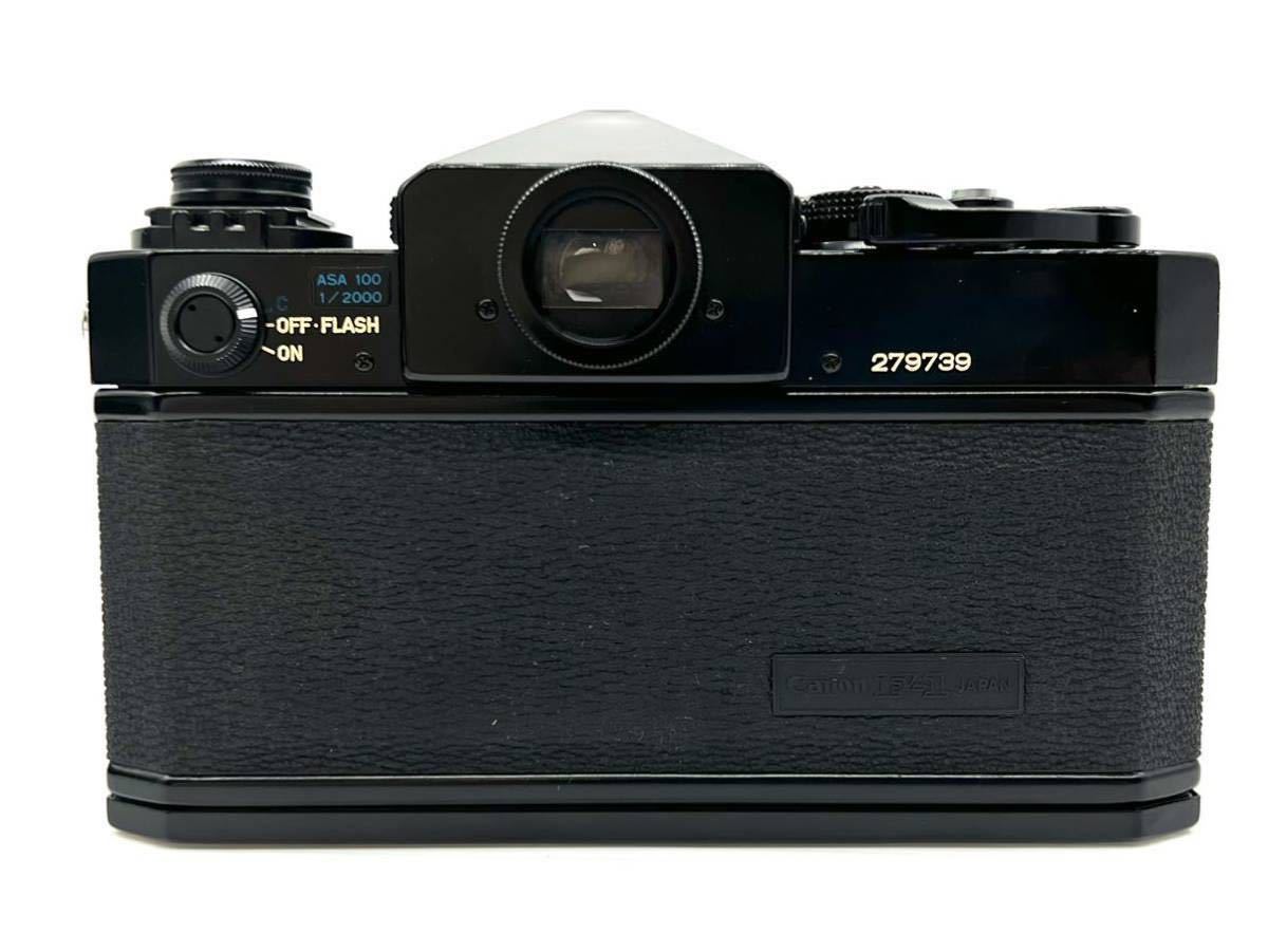 【ジャンク】 Canon キャノン 一眼レフカメラ セット 十129] Canon/キャノン/F-1/FD/50mm/1:1.4/S.S.C./ブラックボディ/一眼