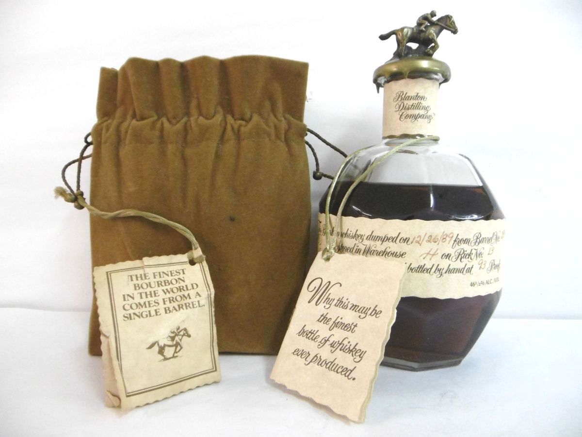 ブラントン 1989年 古酒⁄未開栓Blanton's シングルバレル - ウイスキー