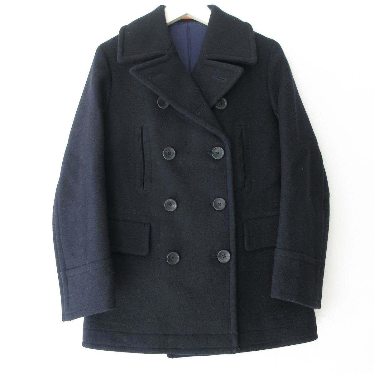 ブラック系 S最新エルメス 美品 Scye Basics サイベーシックス Pコート ピーコート ピーコート メンズブラック系s 21 359 Rte Mx