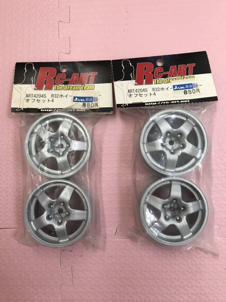GTR r32 純正ホイール　ドリケツ 送料無料 RC-ART 日産 スカイライン GT-R R32 純正ホイール セット