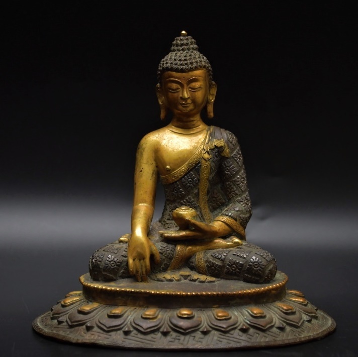 鍍金古銅密教チベット仏