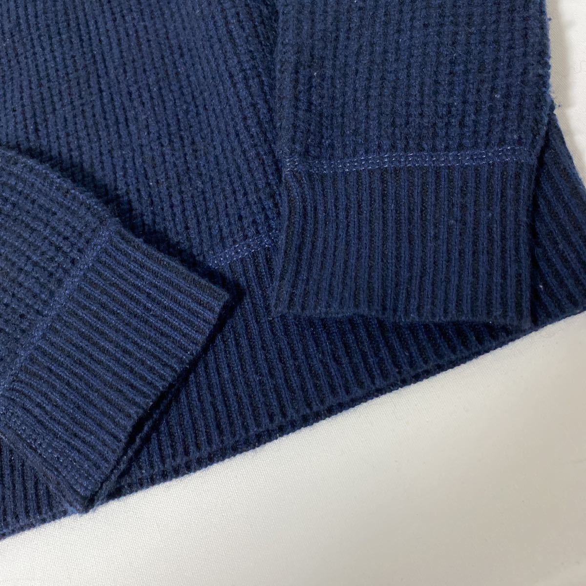 美品 RRL 100 % カシミヤ ワッフル ニット セーター 前 V S 国内正規品 