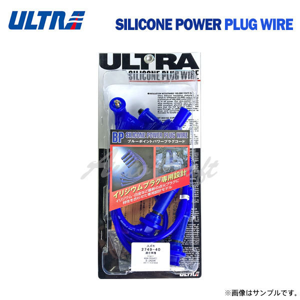 永井電子 ウルトラ ブルーポイントパワープラグコード ロゴ のパーツ